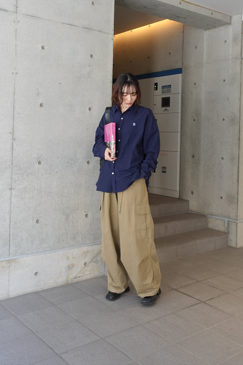 エンブロイダリーBIGシャツ